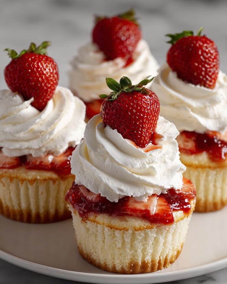 Strawberry Shortcake Cupcakes Recipe