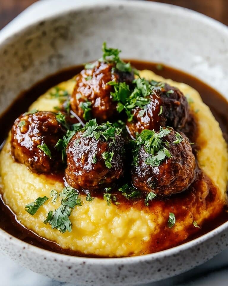 Amazing Red Wine Braised Meatballs for a Delicious Dinner Recipe