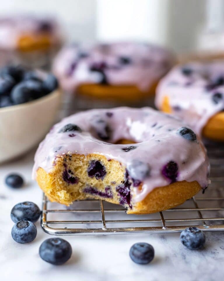 Blueberry Protein Donuts Recipe