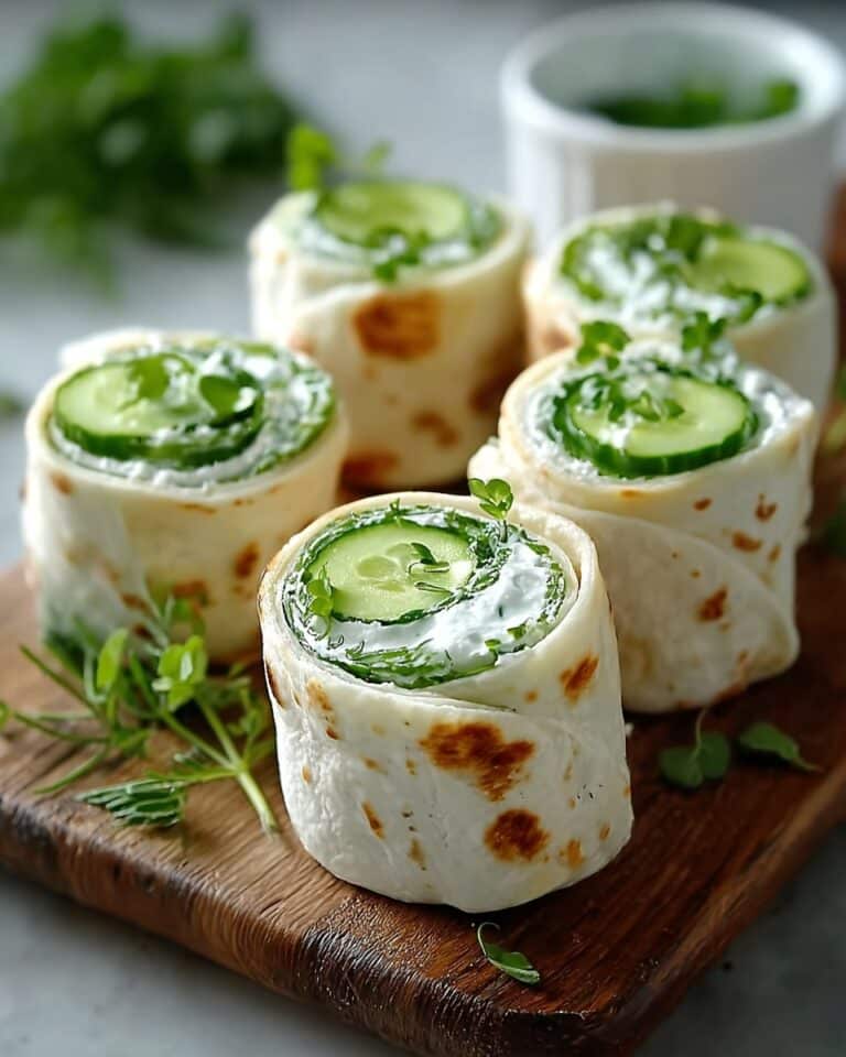 Cucumber Cottage Cheese Wraps: Crunchy, Fresh, and Customizable Recipe