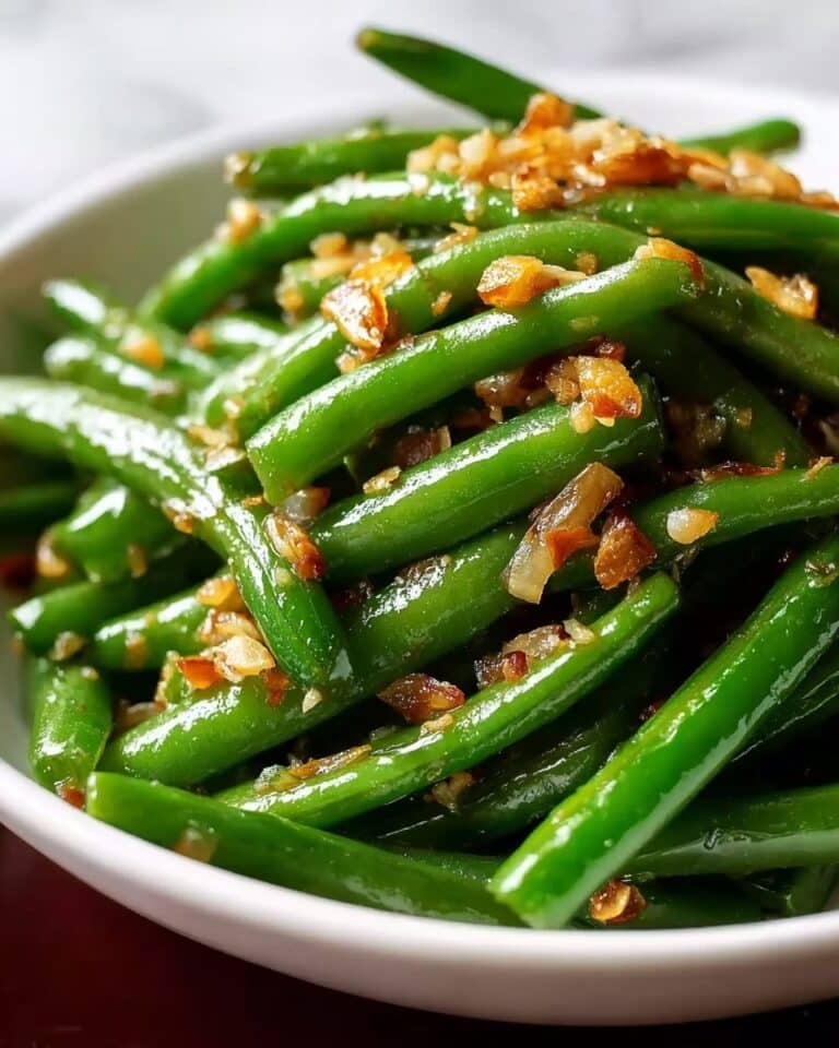 Chinese Green Beans With Garlic Sauce Recipe