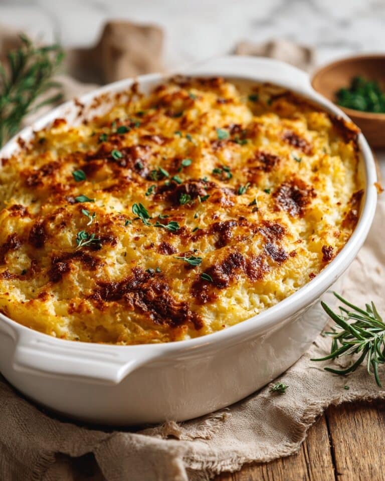 Cowboy Mashed Potato Casserole Recipe