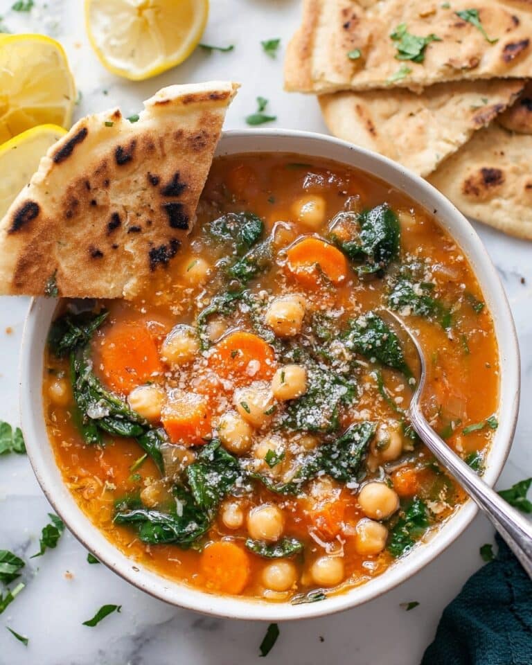Mediterranean Chickpea and Tomato Soup Recipe