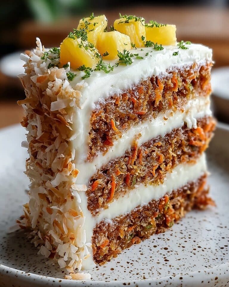 Christmas Hawaiian Carrot Pineapple Cake Recipe