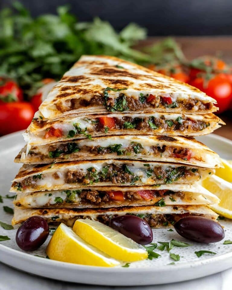 Turkish Gozleme with Lamb Recipe