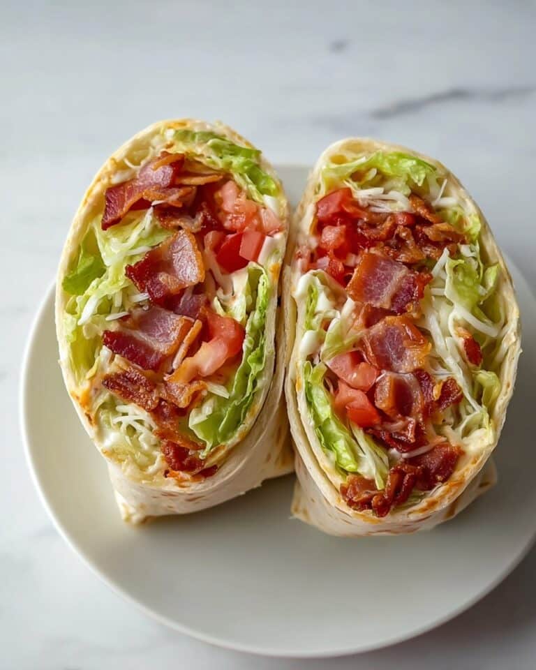 Zesty BLT Wraps with Chipotle Mayo Recipe