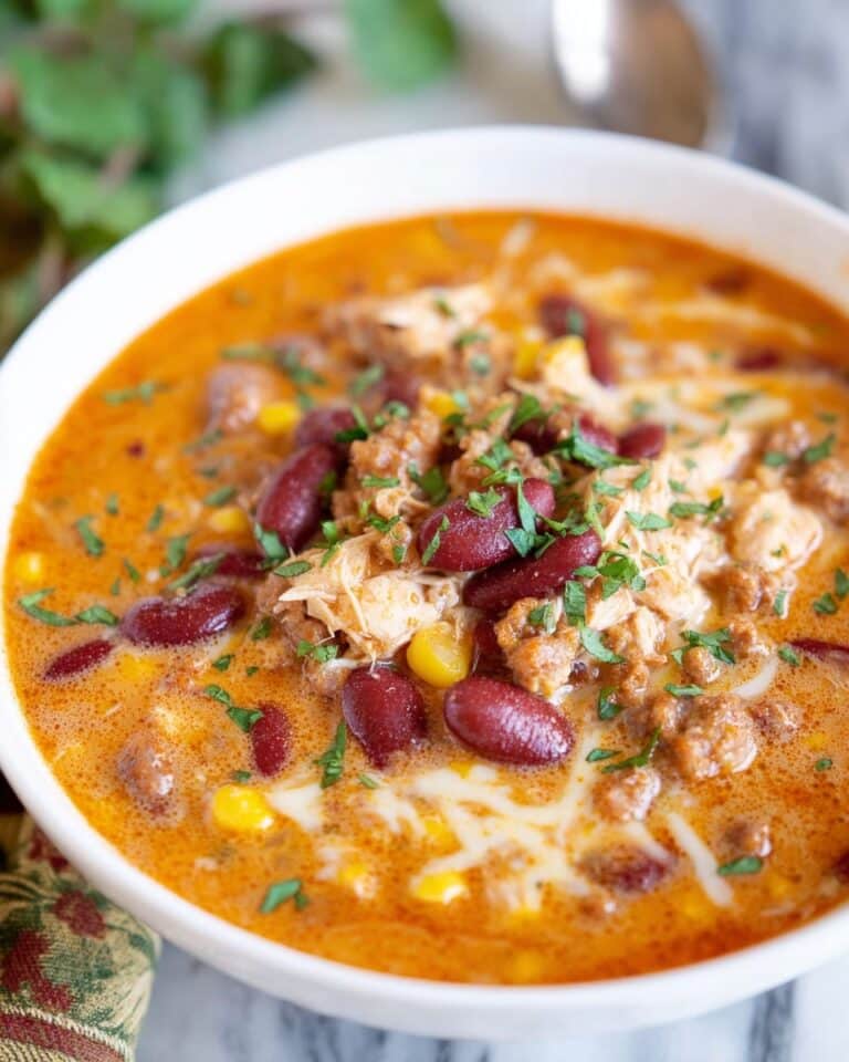 Cajun White Chicken Chili Recipe