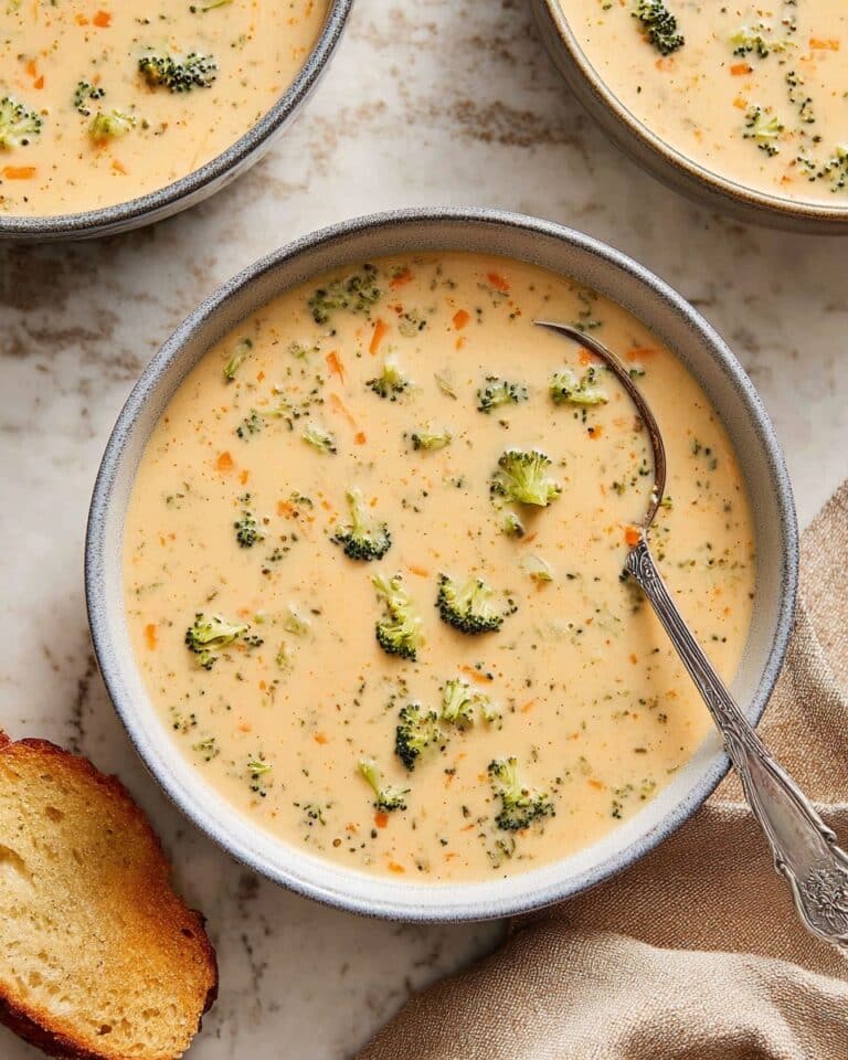 Instant Pot Broccoli Cheddar Soup Recipe