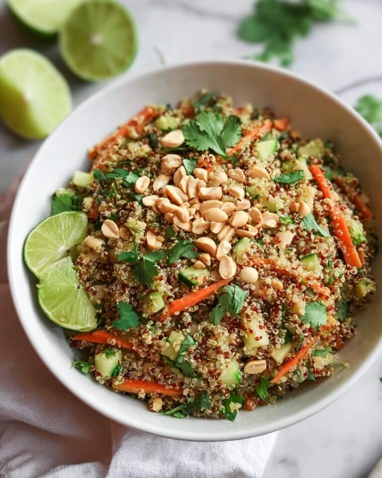 Thai Quinoa Crunch Salad: A Refreshing Healthy Delight Recipe