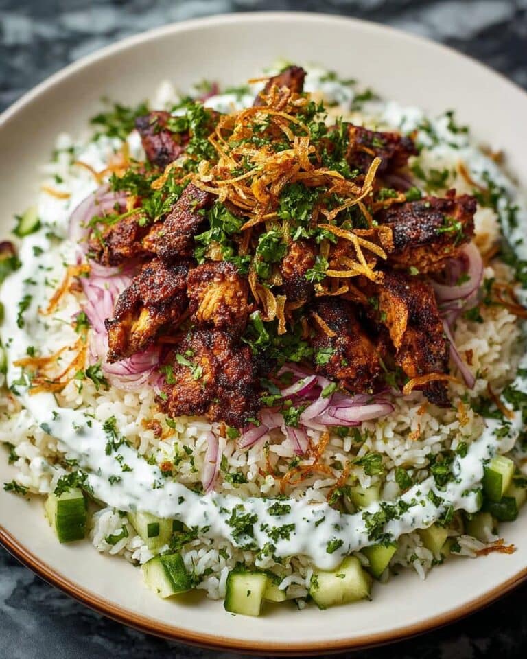 Chicken Shawarma Crispy Rice Salad – Easy Middle Eastern Dinner Recipe