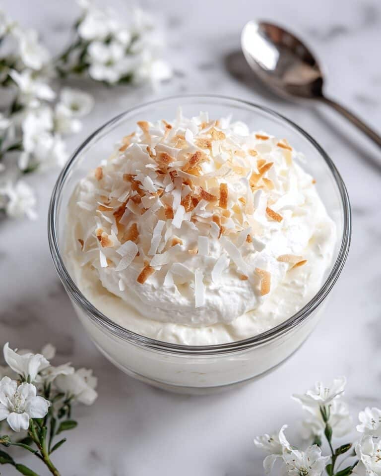 Coconut Cottage Cheese Mousse Recipe