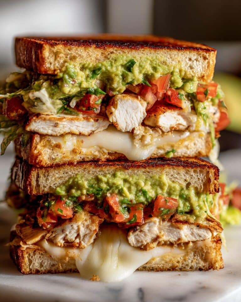 The Ultimate Loaded Chicken & Avocado Sandwich Recipe