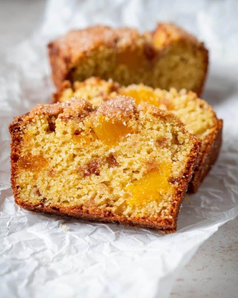 Easy Spiced Peach Bread Recipe