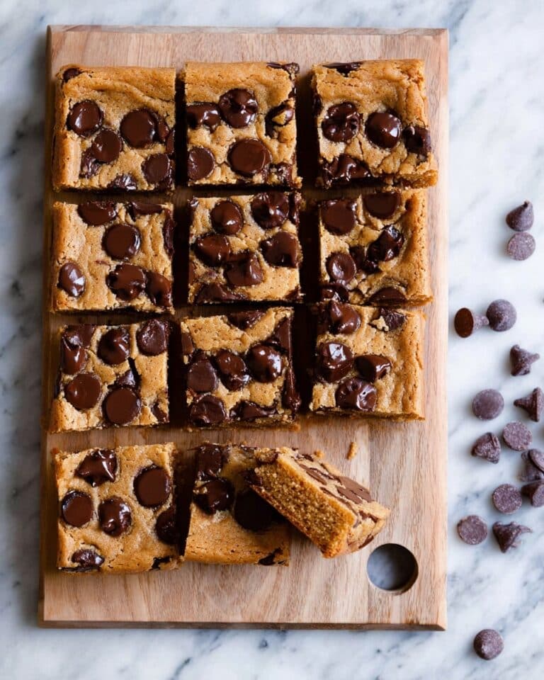 Gluten Free Chickpea Blondies Recipe