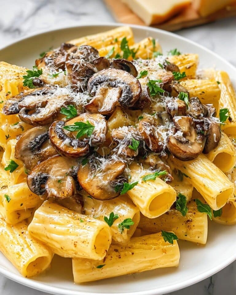 Mushroom Ricotta Pasta Recipe